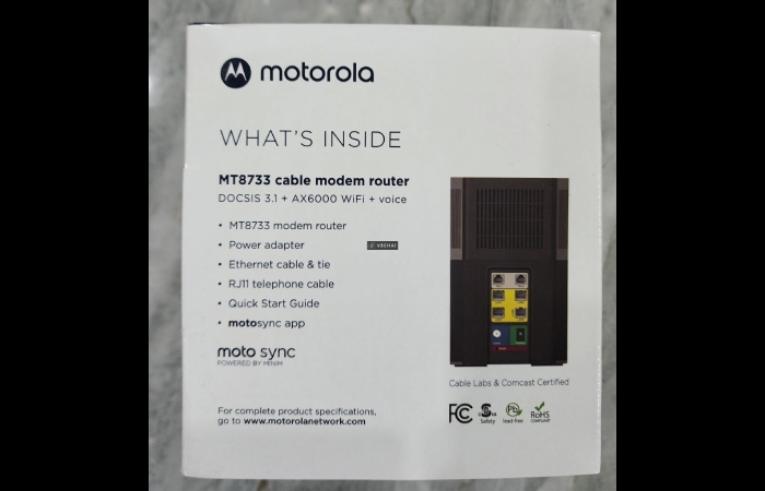 Description of Motorola mt8733