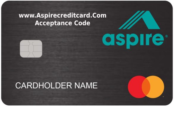 www.Aspirecreditcard.Com Acceptance Code
